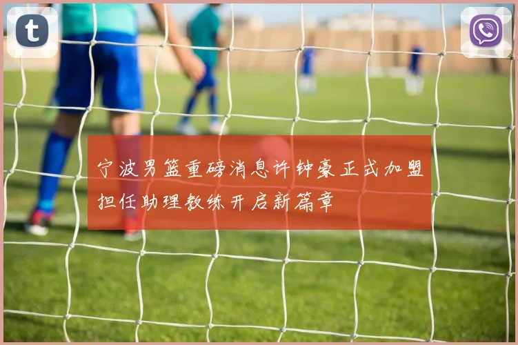 宁波男篮重磅消息许钟豪正式加盟担任助理教练开启新篇章